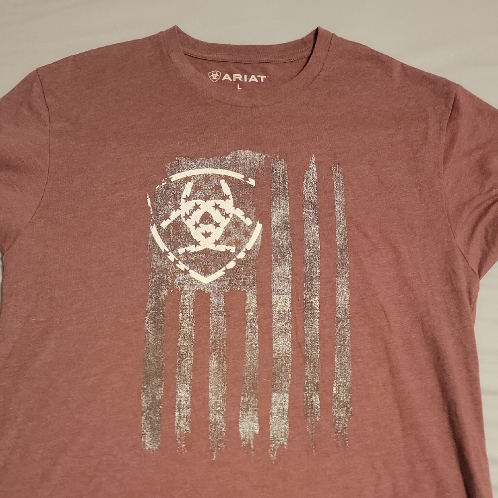 Ariat Men's Maroon Graphic Tee